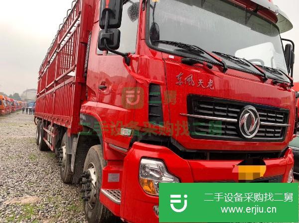 江西出售二手東風(fēng)天龍倉(cāng)柵載貨車