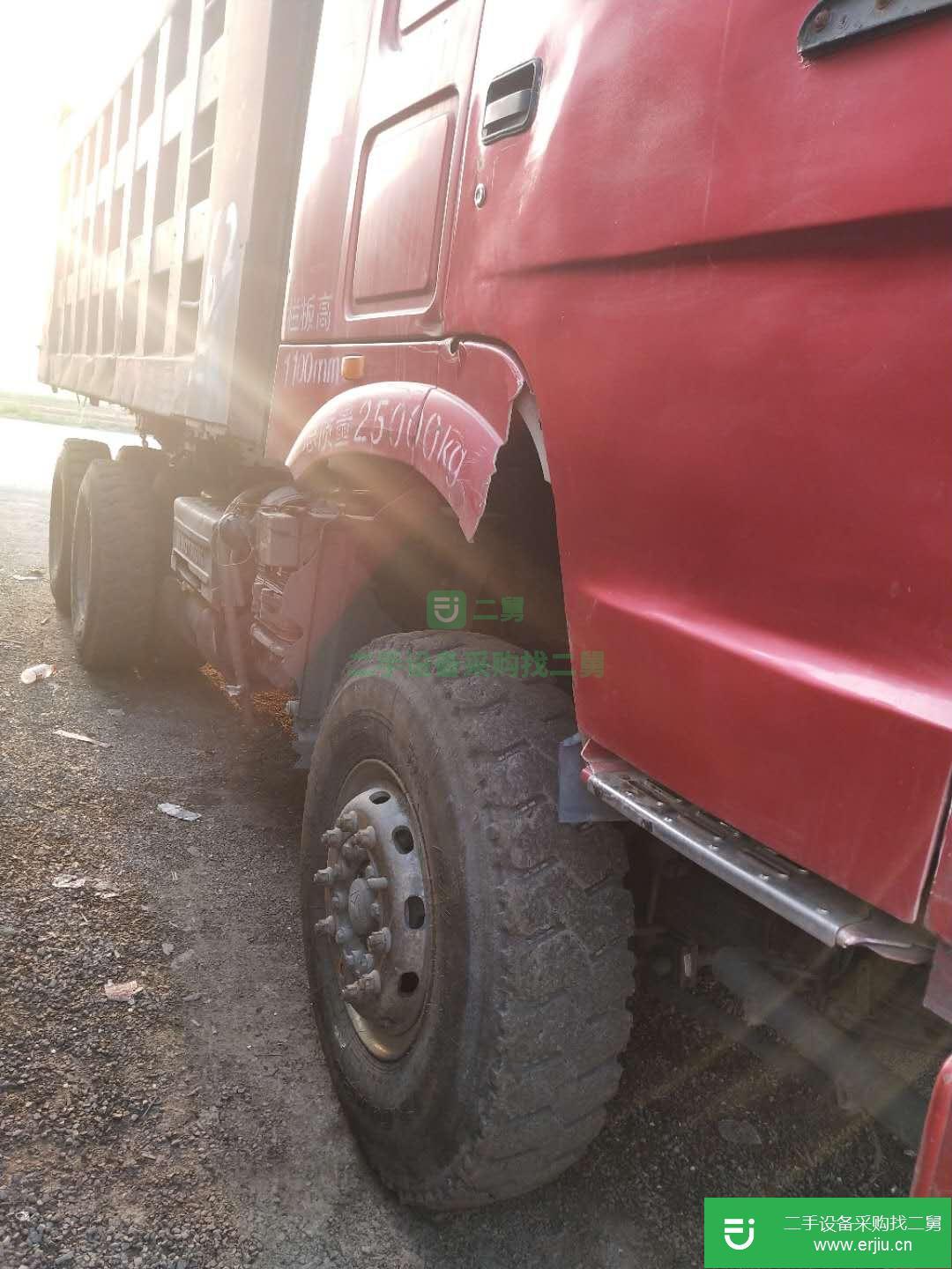 山西出售二手重汽豪沃自卸車