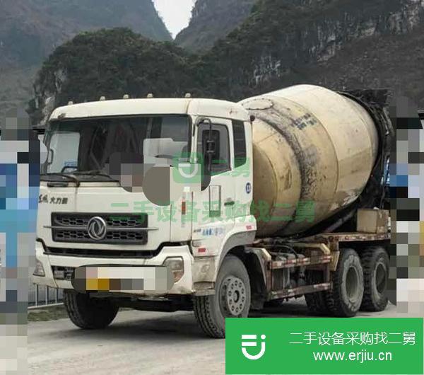 廣西出售二手大力神12方攪拌車