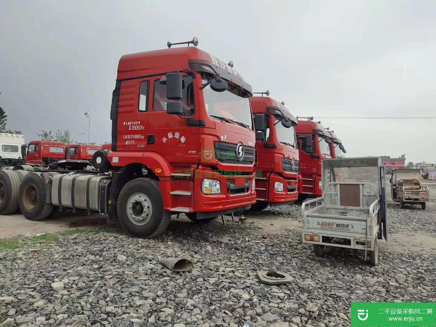 山東出售二手陜汽重卡430馬力牽引車