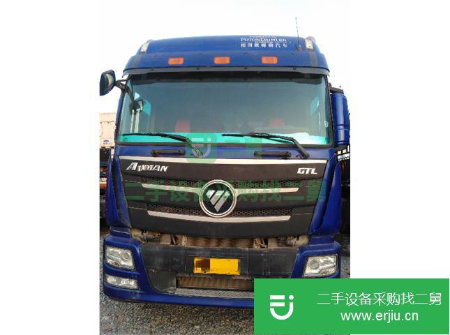 四川出售二手福田歐曼半掛車