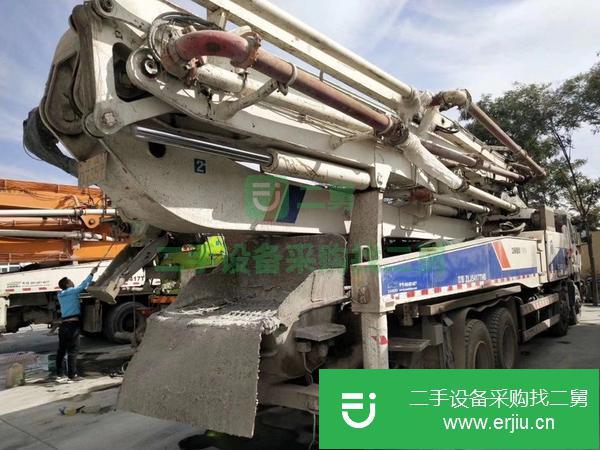 寧夏出售二手13年中聯(lián)49米泵車