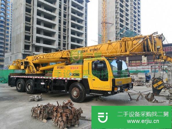 山東出售二手徐工25k5-1吊車車況很好無事故