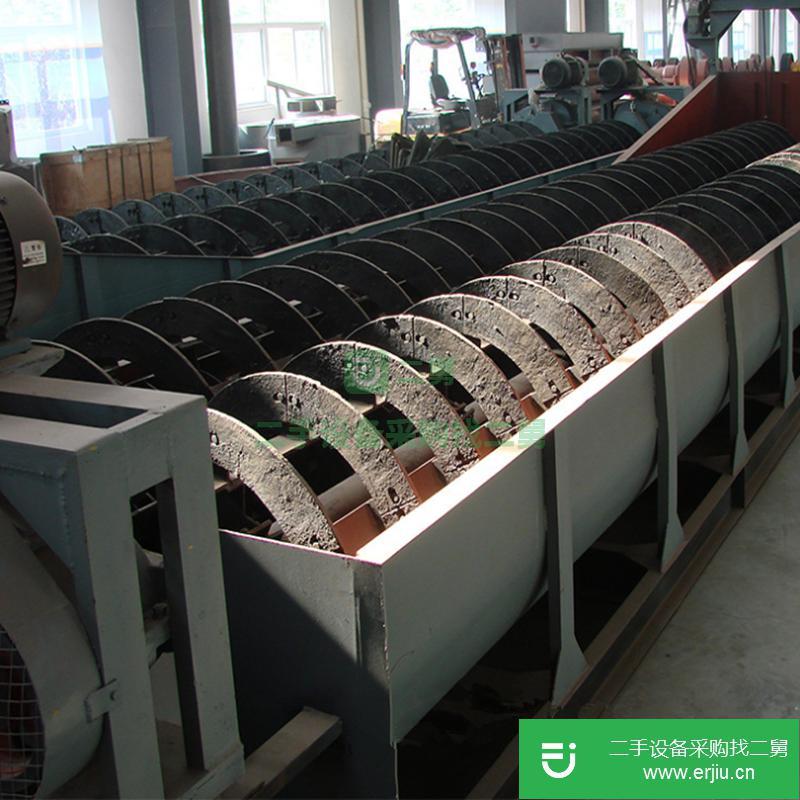 河南出售二手XS1554型螺旋式洗砂機