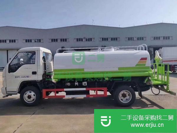黑龍江出售二手江淮8方園林綠化灑水車5噸