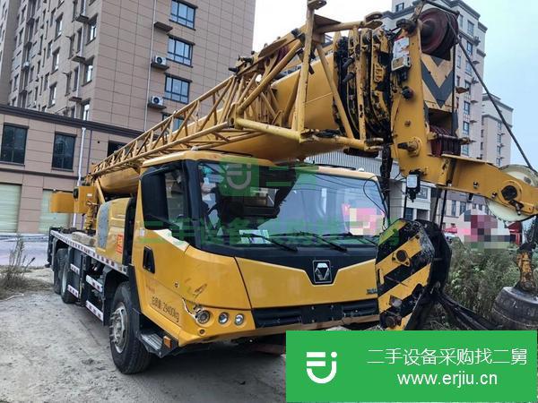 河南出售二手18年徐工xct20L5五節U型主臂40米吊車