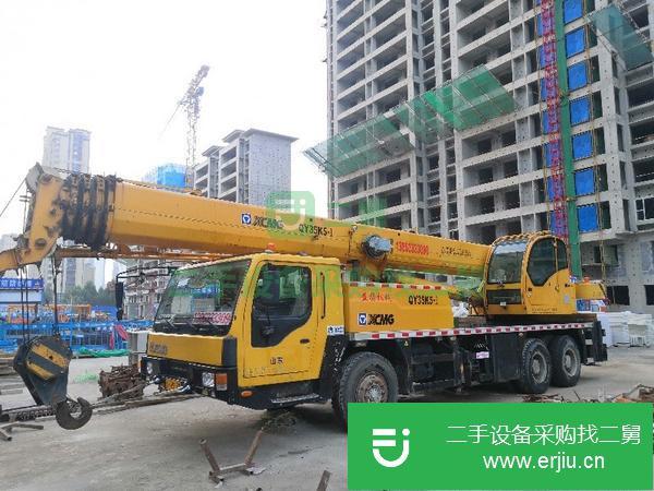 山東出售二手徐工25k5-1吊車車況很好無事故