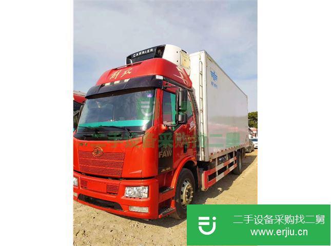 江西出售二手一汽解放J6冷藏車