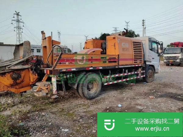 湖南出售二手三一10020國四車載泵車況免檢手續齊全包過戶