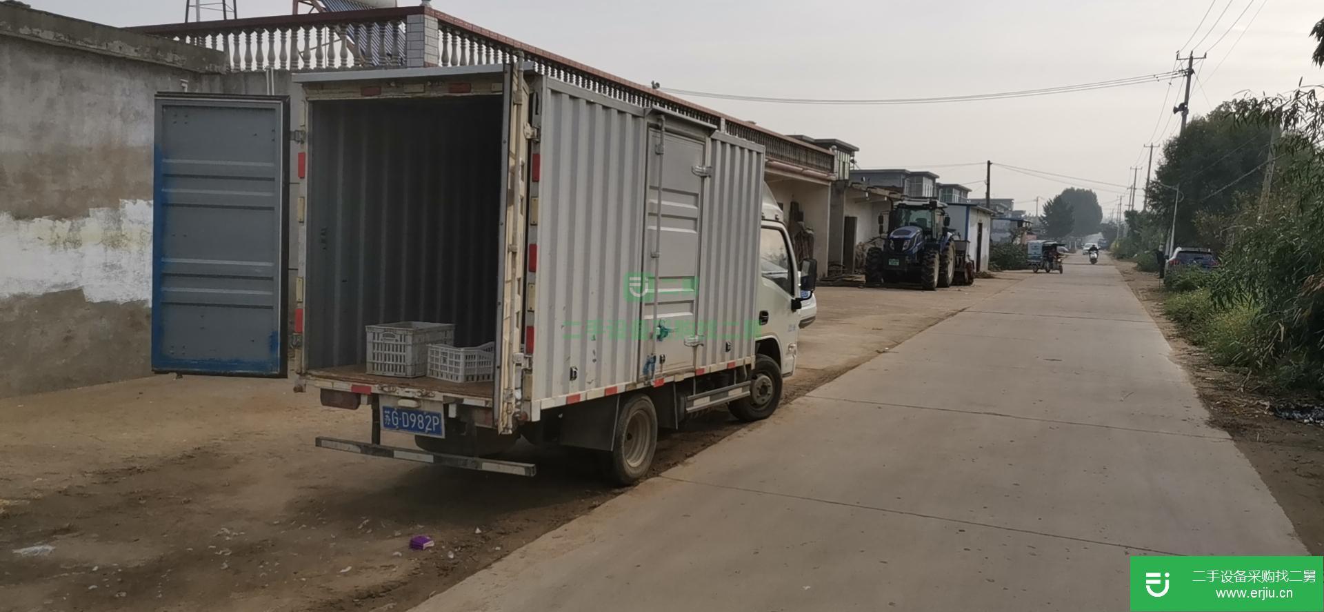 江蘇出售二手上汽躍進箱式貨車