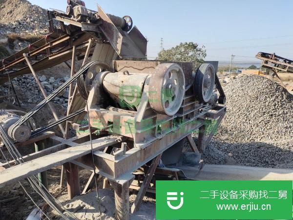 山西出售二手300*1000鄂式破碎機
