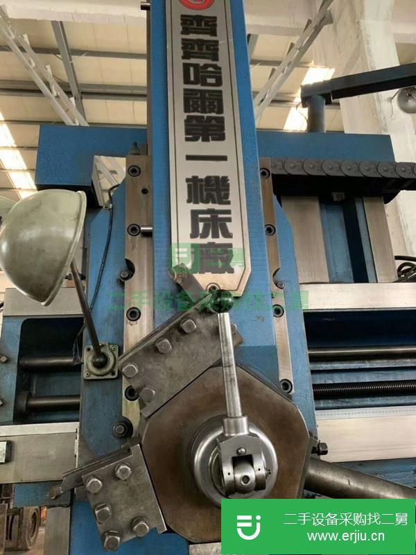 浙江出售二手齊一1米25立單柱立式車床