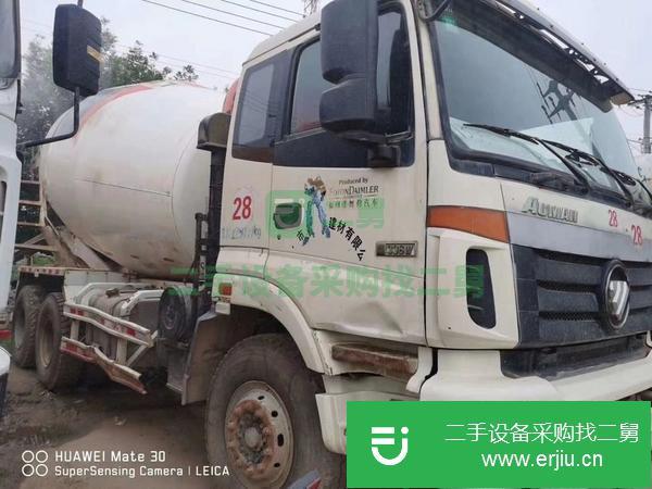 福建出售二手14年國四大12方歐曼攪拌車手續齊全包提檔