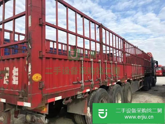 江西出售二手一汽解放半掛車