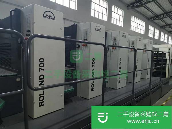 廣東出售二手5色印刷機，只有6千萬印，原廠油漆