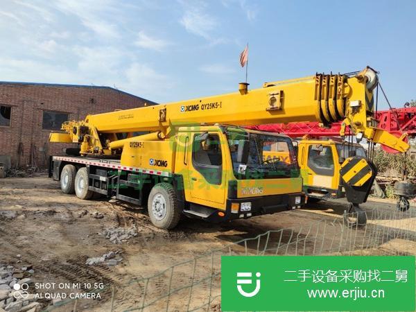 河北出售二手10年徐工25k5-1吊車