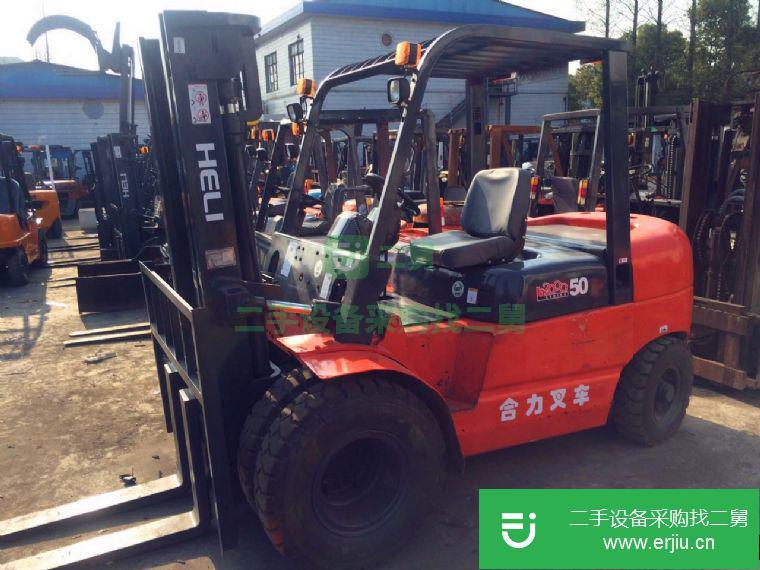 上海出售二手九成新合力叉車5噸