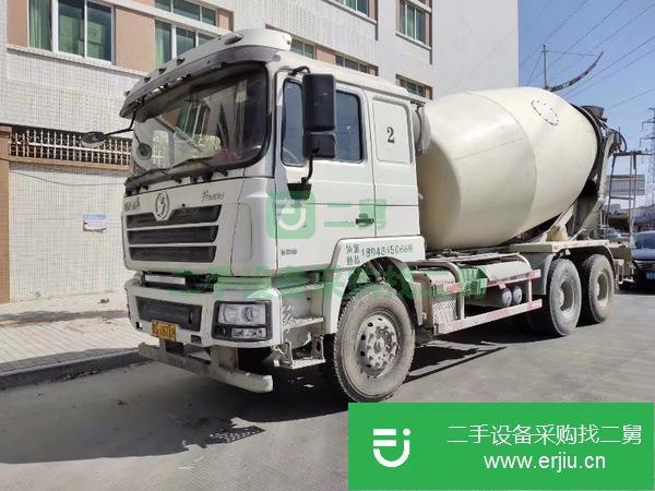 河北出售二手國(guó)五大12方德龍攪拌車，徐工上裝罐