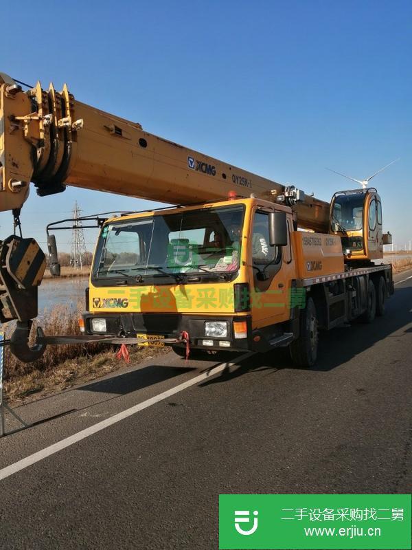 黑龍江出售二手徐工25k-1吊車