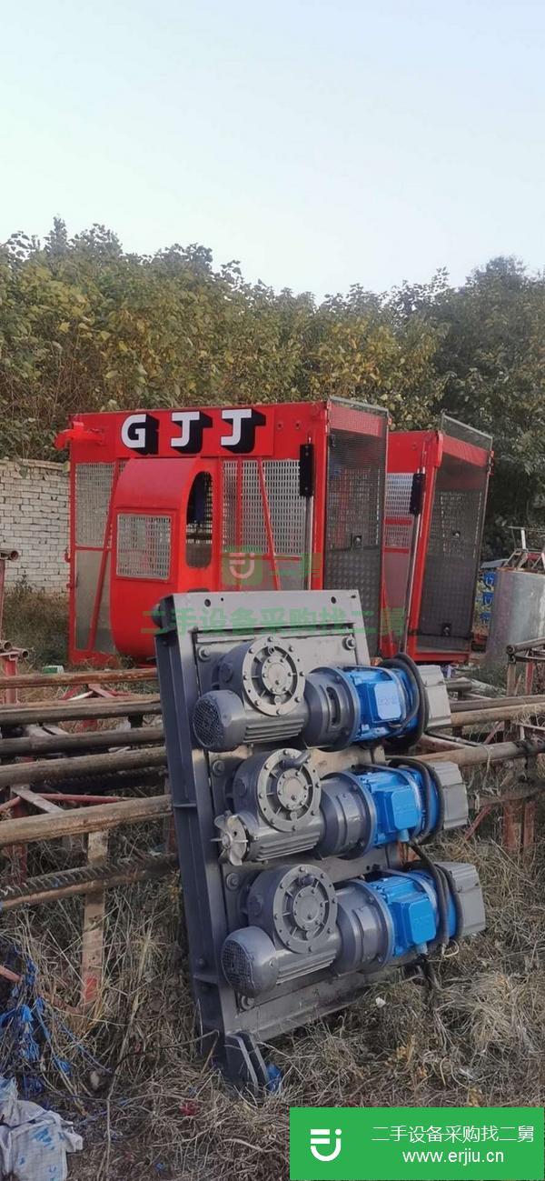河南出售二手京龍施工電梯