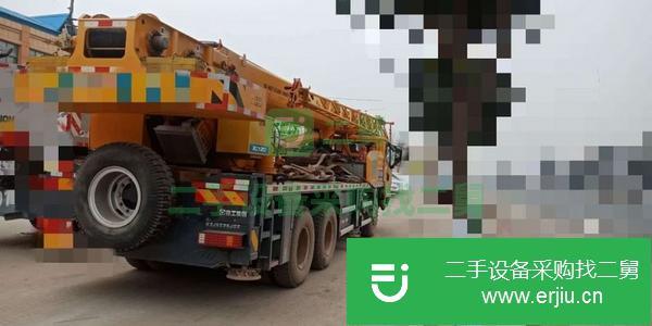 江蘇出售二手國五排放18年16噸汽車吊
