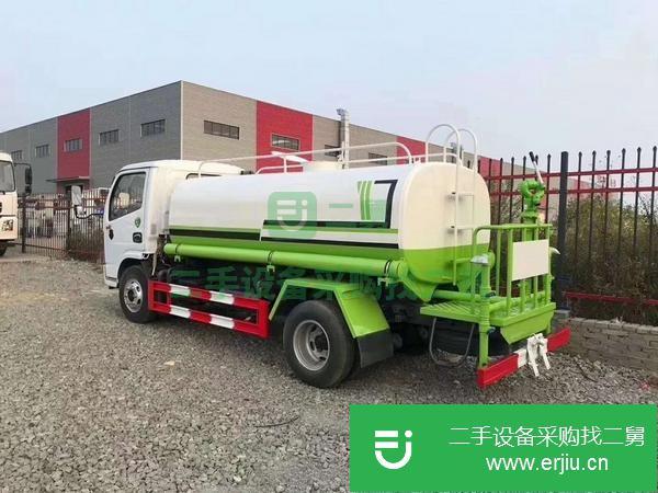 湖北出售二手東風8方灑水車5噸手續齊全車況好國五