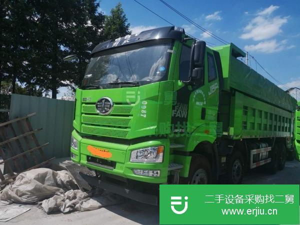 浙江出售二手解放J6P自卸車