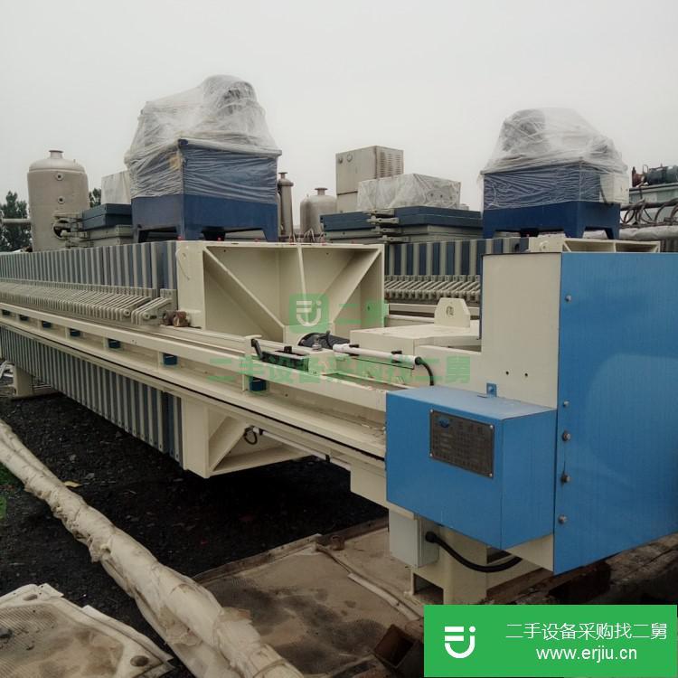 山東出售二手160平方箱式壓濾機