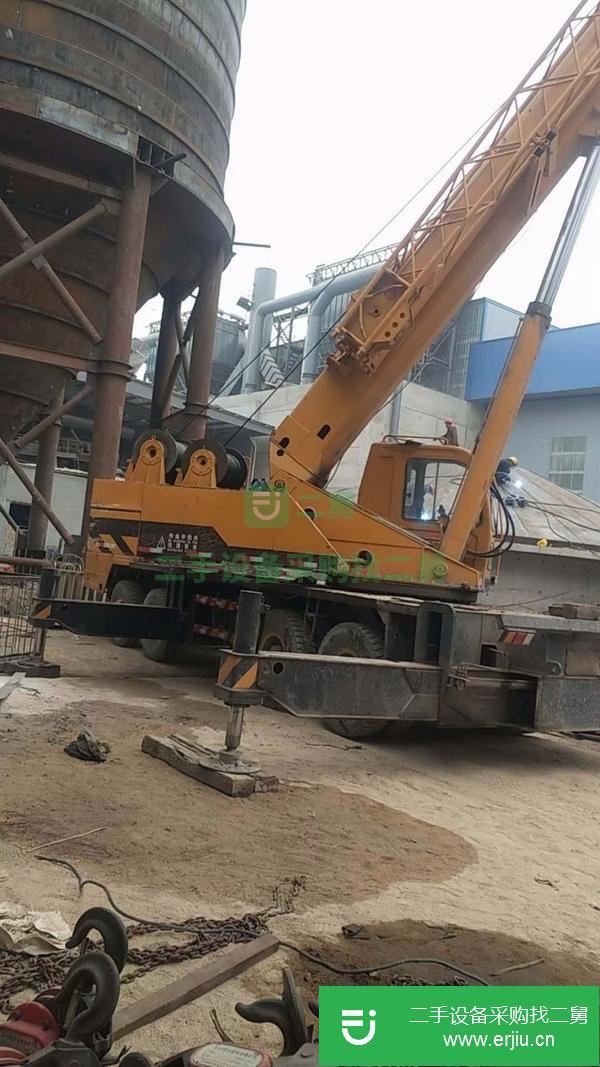 山東出售二手04年徐工50b吊車