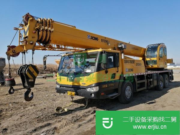 黑龍江出售二手徐工13年25k5-1吊車