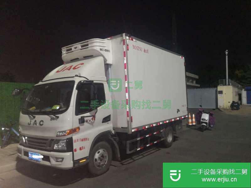 河南出售二手江淮駿鈴冷藏車156馬力