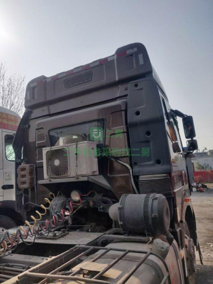 出售17年3月二手牽引車解放J6P 460馬力牽引車國五排放車況精