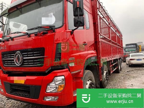 江西出售二手東風(fēng)天龍倉(cāng)柵載貨車