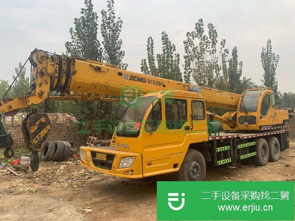 河南出售二手徐工20b吊車