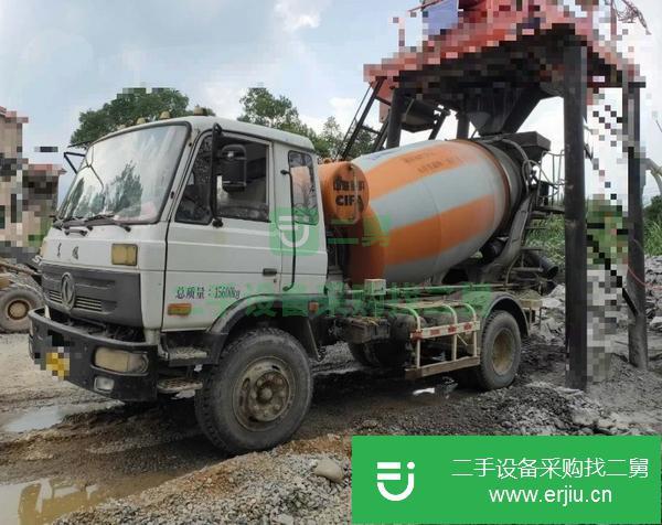 廣西出售二手東風單橋5方攪拌車