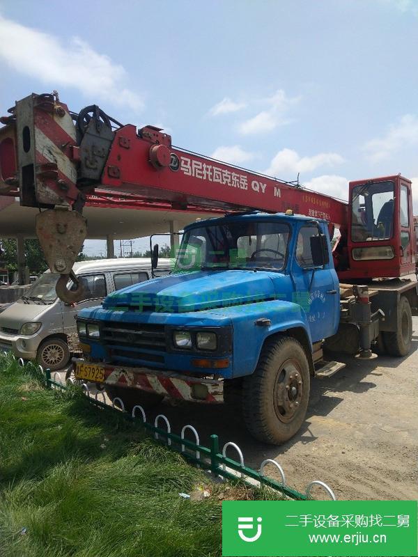 山東出售二手馬尼托瓦克8噸吊車手續齊全