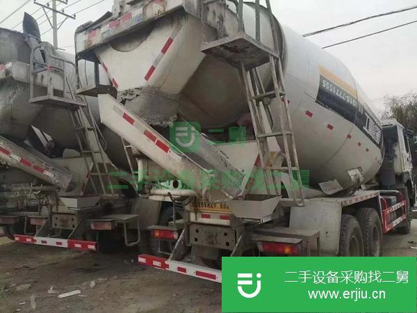 貴州出售二手18年國五十六豪沃攪拌罐車