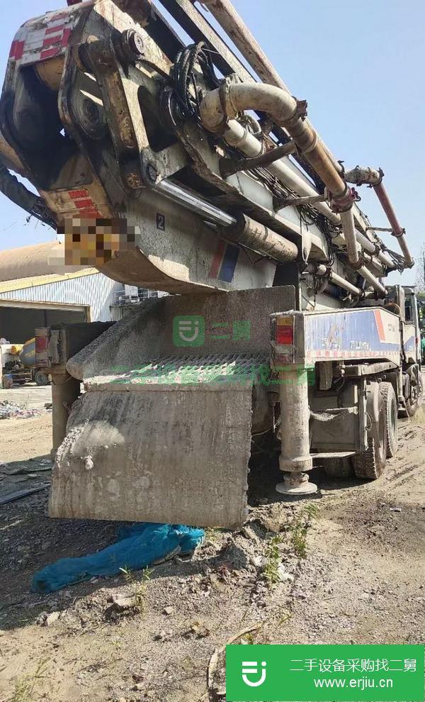河北出售二手中聯(lián)52米擺腿四橋六節(jié)臂泵車