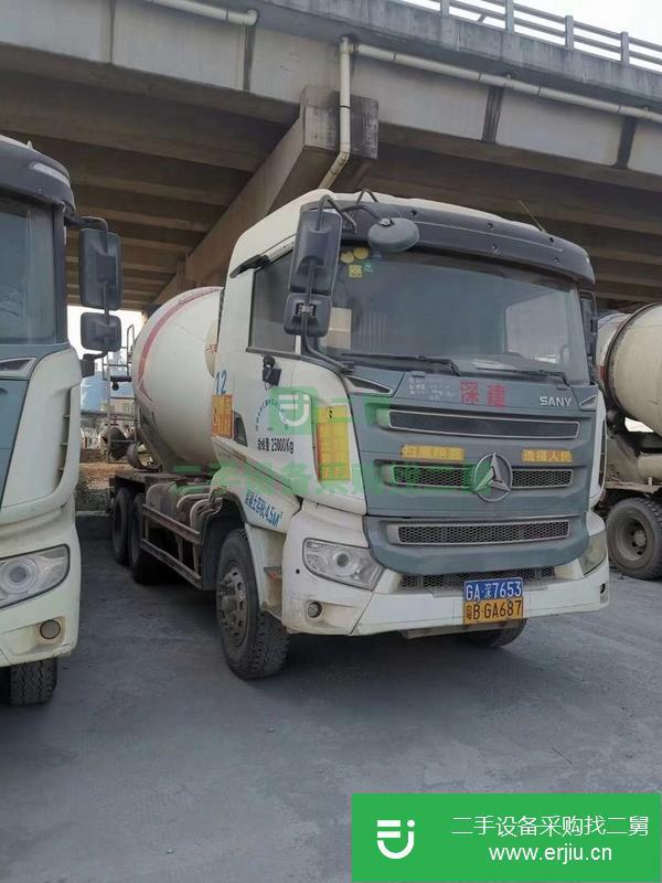 廣東出售二手三一10方攪拌罐車