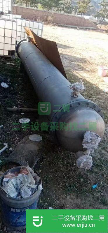 山東出售二手40平方鈦材冷凝器