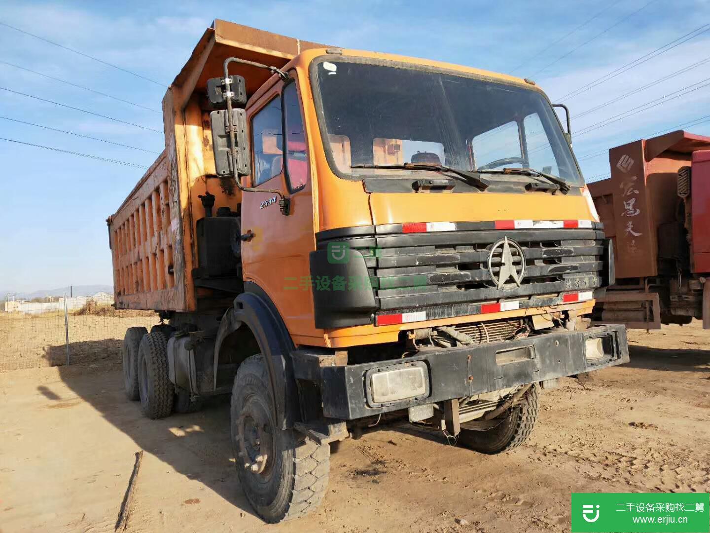 山西出售二手紅巖后八輪土方車