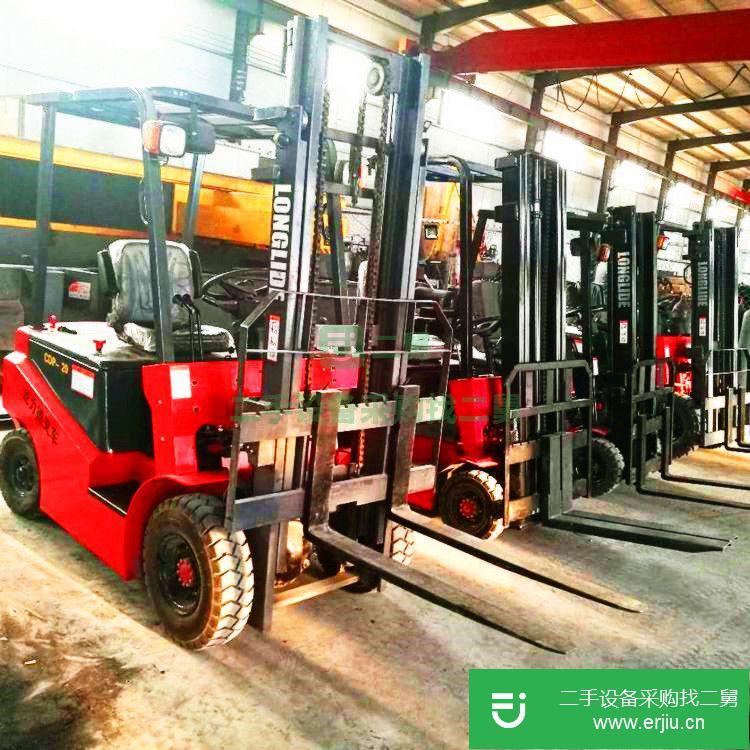 山東出售二手龍力德電動叉車2噸