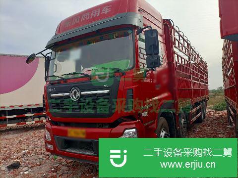 江西出售二手東風(fēng)天龍倉(cāng)欄載貨車