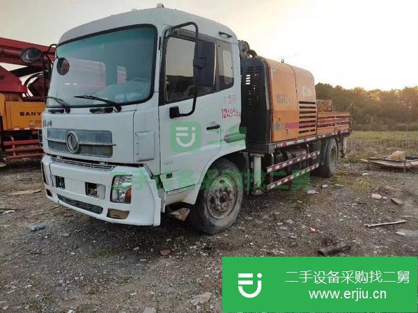 湖南出售二手三一10020國四車載泵車況免檢手續齊全包過戶