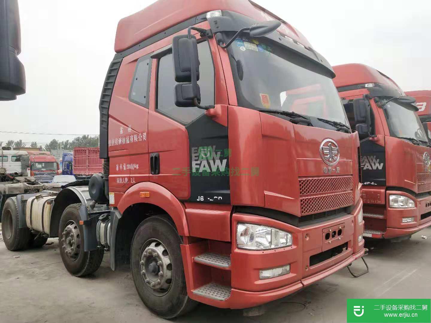 浙江出售二手一汽解放J6P重卡牽引車