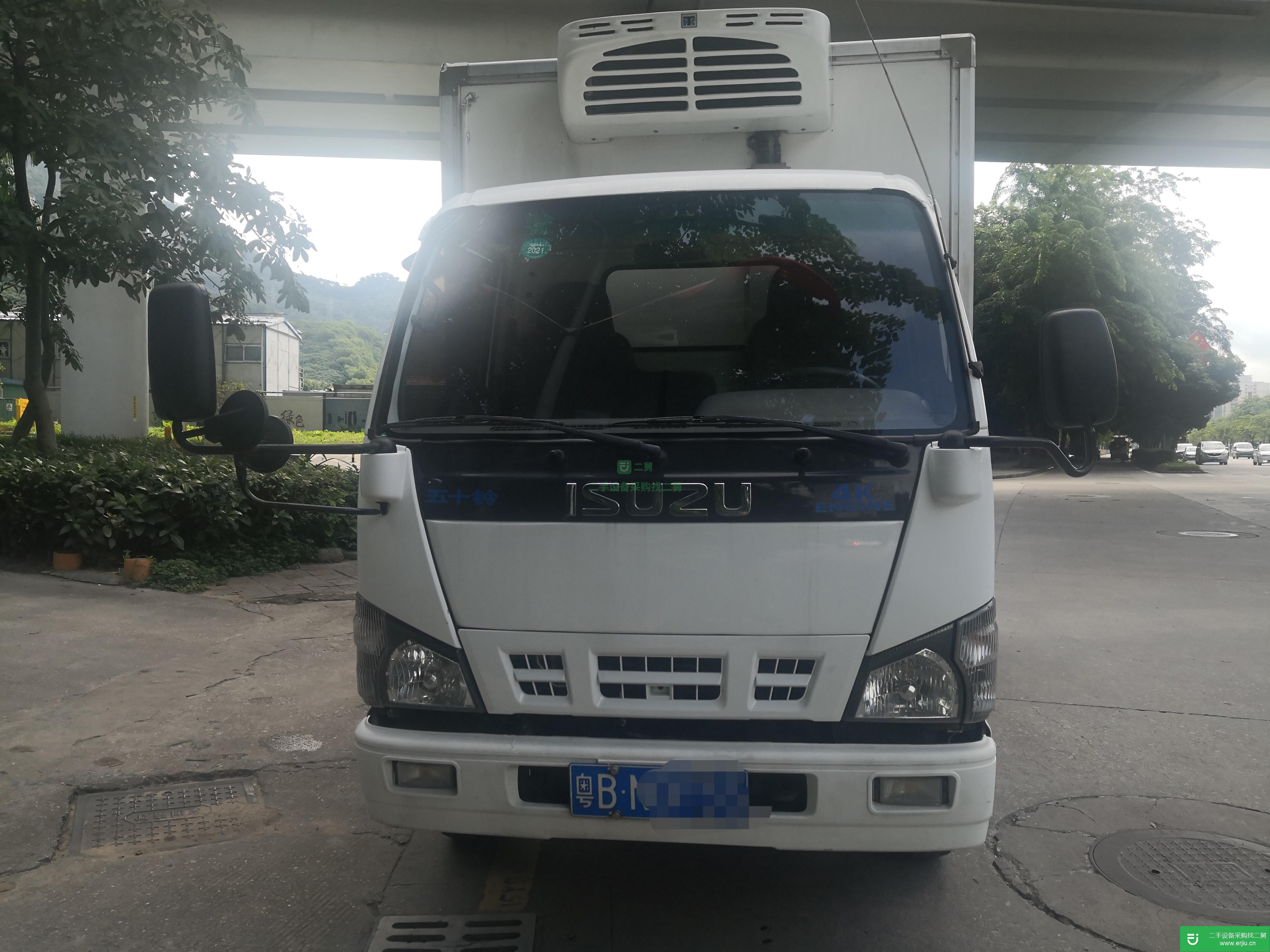 廣東出售二手慶鈴130馬力冷藏車