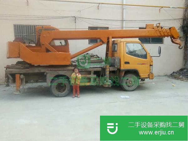 山東出售二手徐工6噸大臂24米吊車