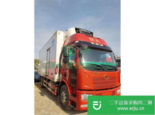 江西出售二手一汽解放J6冷藏車
