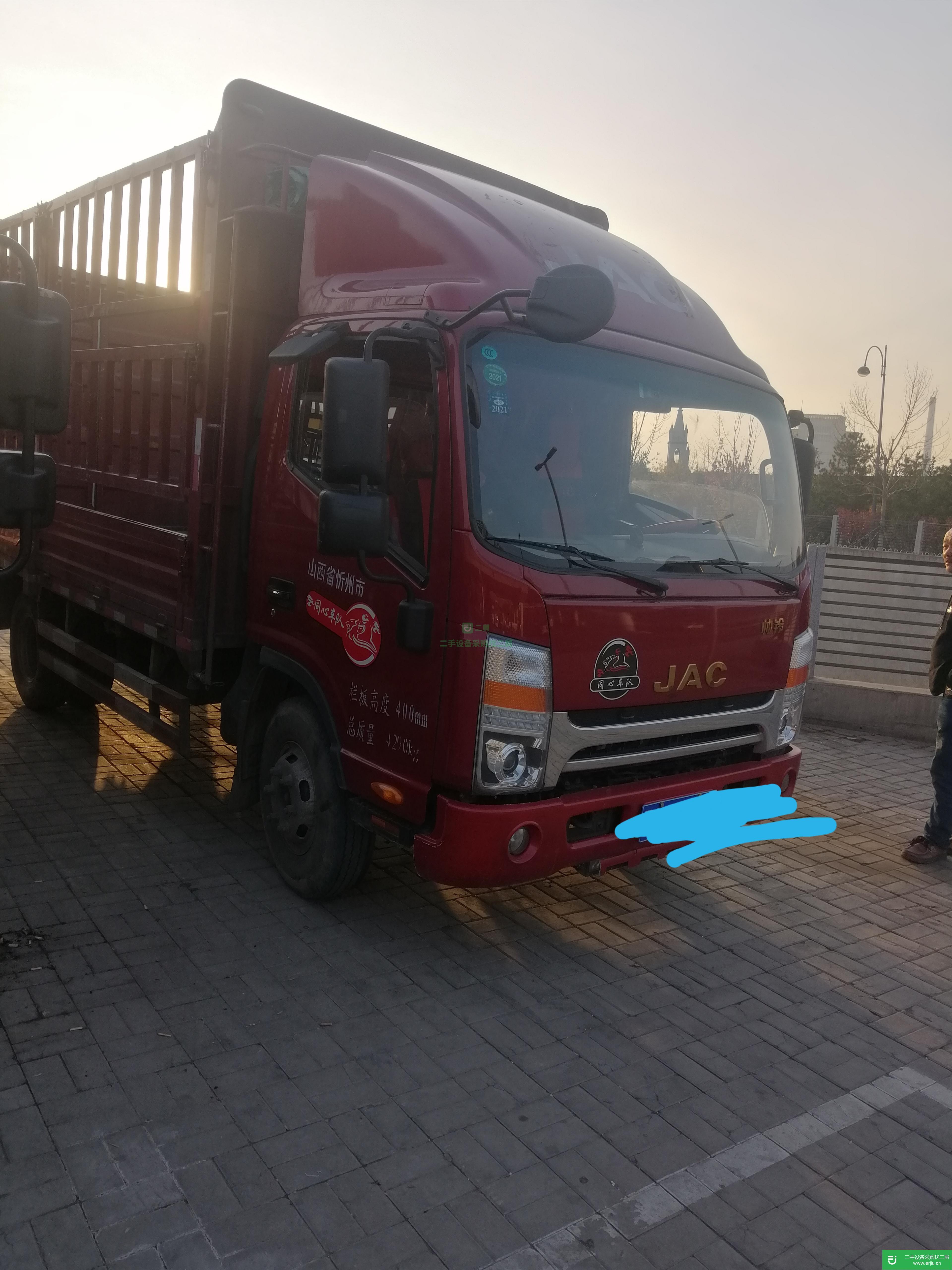 山西出售二手江淮帥152馬力貨車