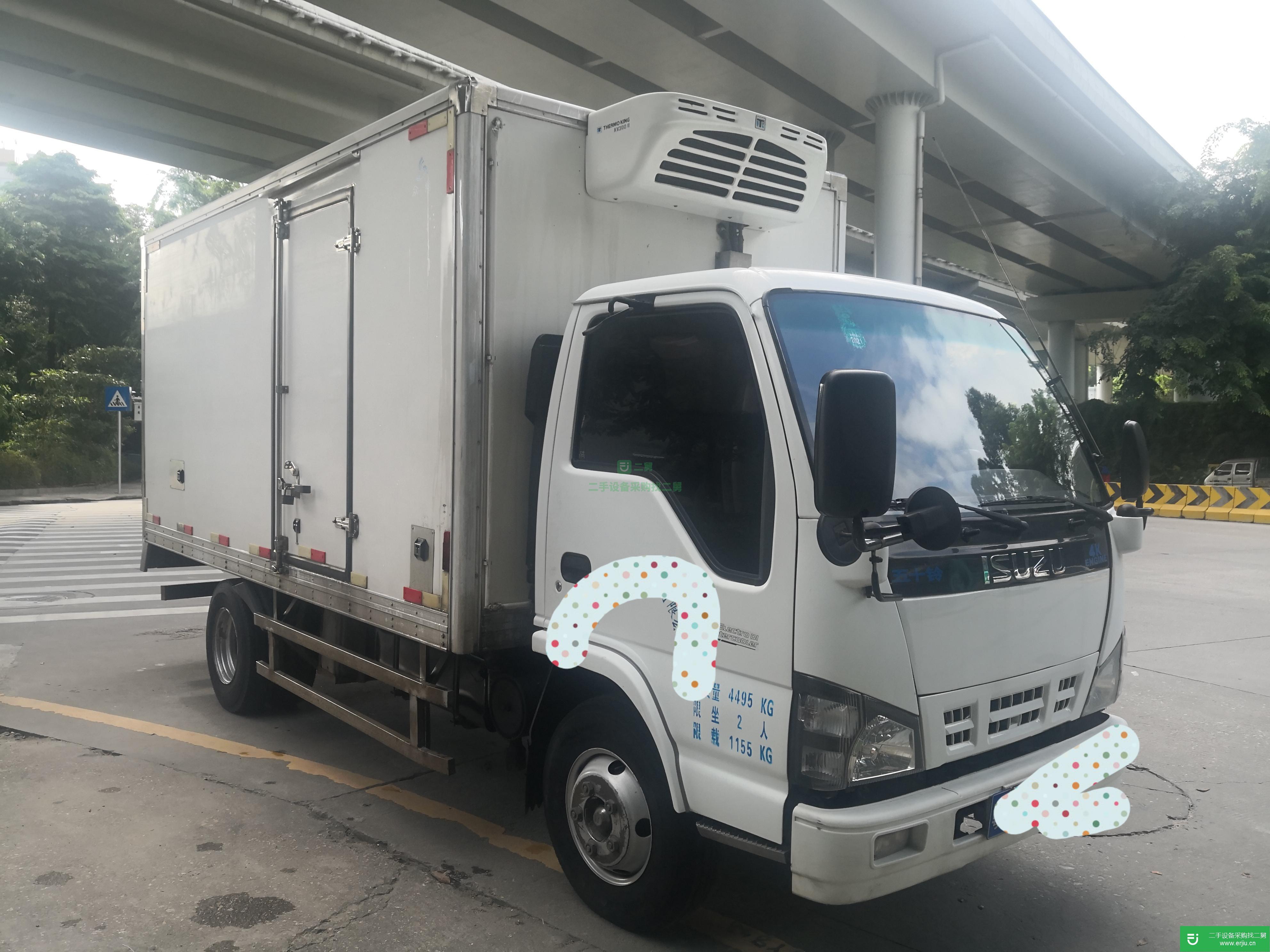 廣東出售二手慶鈴130馬力冷藏車